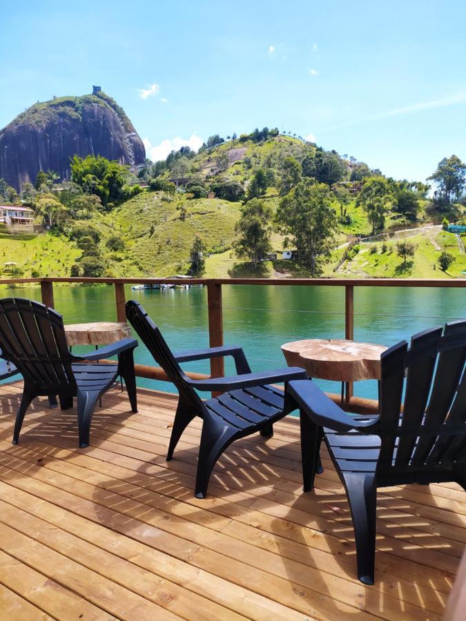 Ecolodge Bahia Del Penon Guatapé Extérieur photo
